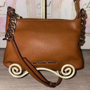 MICHAEL Michael Kors Tan Leather Crossbody Bag